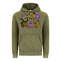 Vintage Olive trick or treat Vintage Hoodie - BundleAndBundleShop