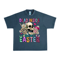 Midnight Navy dead inside but it's easter Urban Heavy Tee - Jasminsmagicworld
