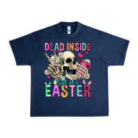 Navy dead inside but it's easter Urban Heavy Tee - Jasminsmagicworld