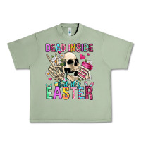 Oil Green dead inside but it's easter Urban Heavy Tee - Jasminsmagicworld