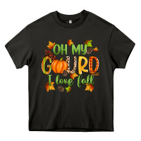 Asphalt oh my gourd i love fall Heavy Core Tee - Zillion Design Studio