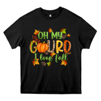 Black oh my gourd i love fall Heavy Core Tee - Zillion Design Studio