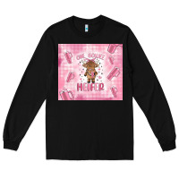 Black one boujee heifer Long Sleeve Tee - MaliasSmallBusiness