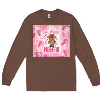 Chestnut one boujee heifer Long Sleeve Tee - MaliasSmallBusiness