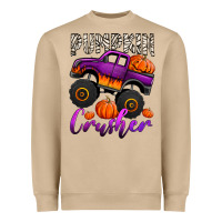 Mushroom pumpkin crusher monster truck Heavyweight Sweatshirt - Jasminsmagicworld