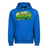 Cobalt Lucky Nurse St. Patrick's Day Urban Hoodie - HowdyJamesFarm
