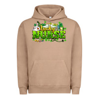 Pigment Burro Lucky Nurse St. Patrick's Day Urban Hoodie - HowdyJamesFarm