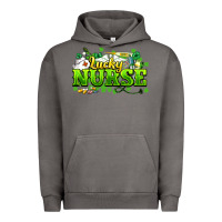 Pigment Tornado Lucky Nurse St. Patrick's Day Urban Hoodie - HowdyJamesFarm