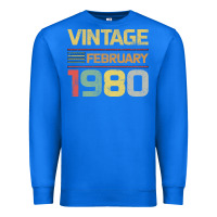 True Royal Born in 1980 Vintage February Premium Sweatshirt - Bettercallsaul