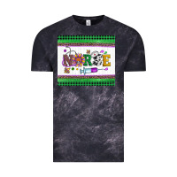 Cloud Black mardi gras nurse Vintage Tee - Artiststas