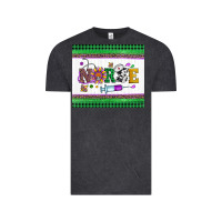 Vintage Black mardi gras nurse Vintage Tee - Artiststas