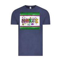 Vintage Denim mardi gras nurse Vintage Tee - Artiststas