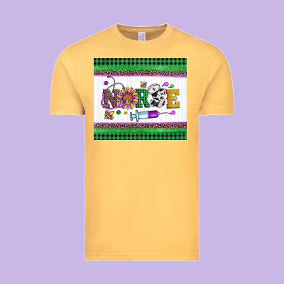 Mardi Gras Nurse Vintage Tee Designed By Artiststas
