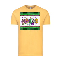 Vintage Mustard mardi gras nurse Vintage Tee - Artiststas