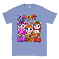 Colony Blue Happy Hallothanksmas unicorns Classic Tee - NancyCooperArtShop