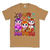 Toasted Coconut Happy Hallothanksmas unicorns Classic Tee - NancyCooperArtShop