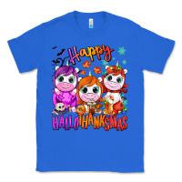 True Royal Happy Hallothanksmas unicorns Classic Tee - NancyCooperArtShop