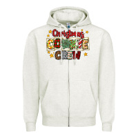 Christmas Cookie Crew Zipper Hoodie | Teevron