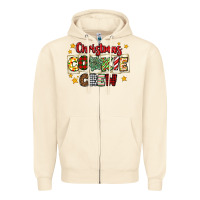 Sandshell Christmas cookie crew Zipper Hoodie - MaliasSmallBusiness