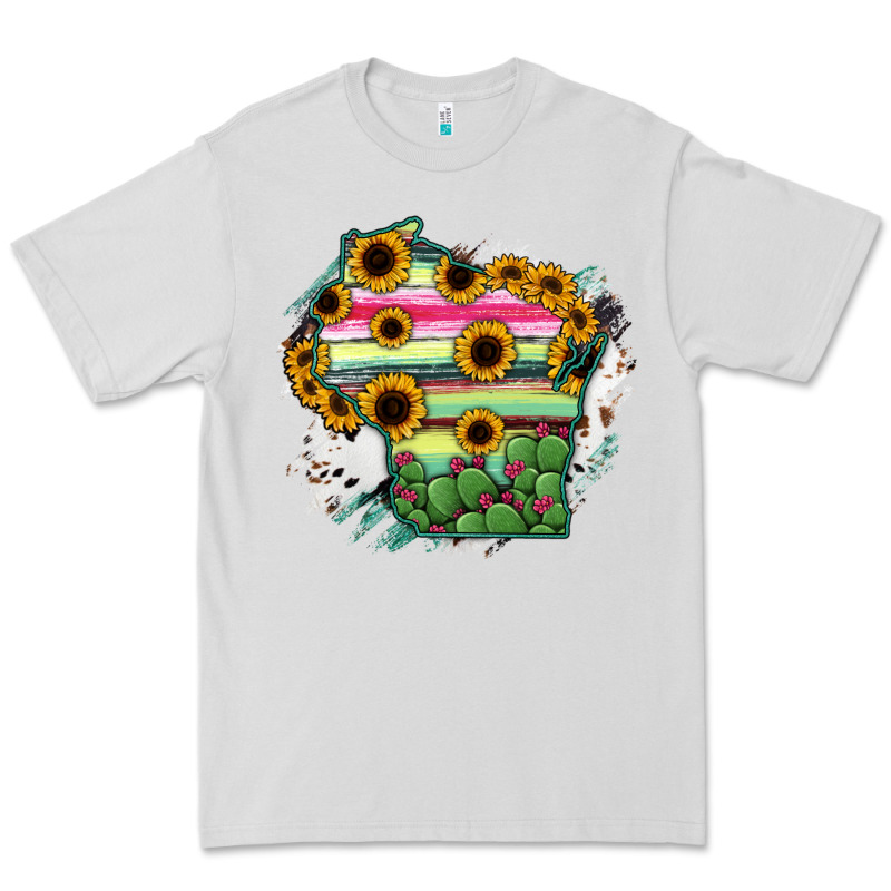 Wisconsin State Map Premium Tee by RanaPortraitStore | Teevron