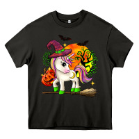 Asphalt halloween unicorn Heavy Core Tee - Zillion Design Studio