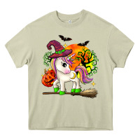 Mossy halloween unicorn Heavy Core Tee - Zillion Design Studio