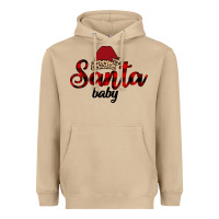 Santa Baby Heavyweight Hoodie | Teevron