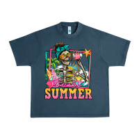 Midnight Navy sweet summer skeleton Urban Heavy Tee - Jasminsmagicworld