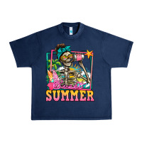 Navy sweet summer skeleton Urban Heavy Tee - Jasminsmagicworld