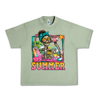 Oil Green sweet summer skeleton Urban Heavy Tee - Jasminsmagicworld