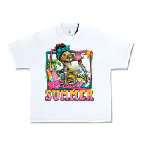 White sweet summer skeleton Urban Heavy Tee - Jasminsmagicworld