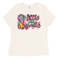 Bone little miss 1st grade Ladies Tee - Zillion Design Studio