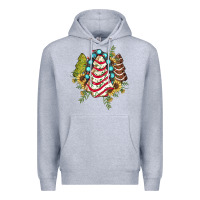 Heather Grey little debbie tree cakes sunflower gemstone Premium Hoodie - JahusDesignShop