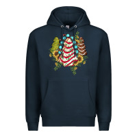 Navy little debbie tree cakes sunflower gemstone Premium Hoodie - JahusDesignShop