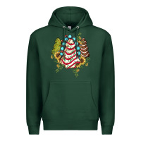 Sports Green little debbie tree cakes sunflower gemstone Premium Hoodie - JahusDesignShop