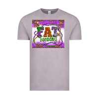 Vintage Zinc fat tuesday fleur de lis and mardi gras beads Vintage Tee - Artiststas