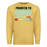 Antique Gold Promoted To Daddy Est 2020 Premium Sweatshirt - Bettercallsaul
