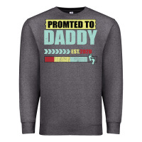 Charcoal Heather Promoted To Daddy Est 2020 Premium Sweatshirt - Bettercallsaul