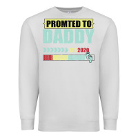 Dove Grey Promoted To Daddy Est 2020 Premium Sweatshirt - Bettercallsaul