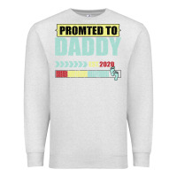 Oatmeal Heather Promoted To Daddy Est 2020 Premium Sweatshirt - Bettercallsaul