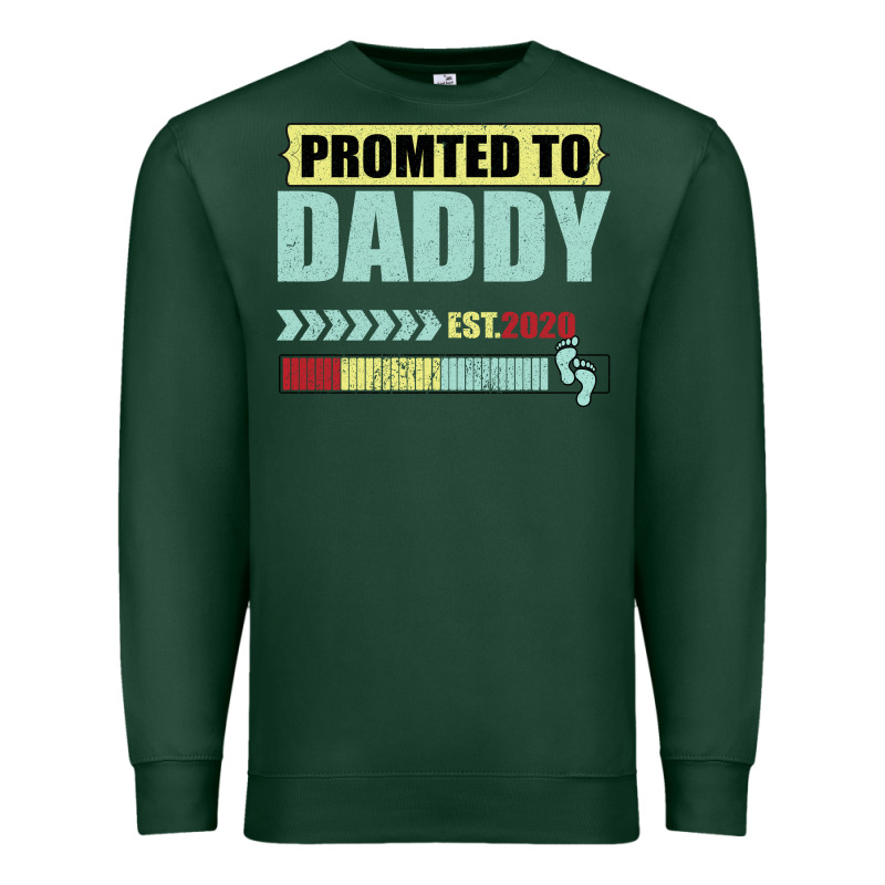 Promoted To Daddy Est 2020 Premium Sweatshirt by Bettercallsaul | Teevron