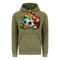 Vintage Olive joy with soccer element and Christmas Vintage Hoodie - AdoDesignShop