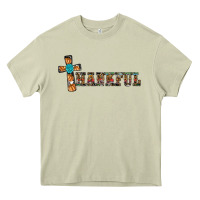 Mossy thankful pumpkin cross Heavy Core Tee - RanaPortraitStore