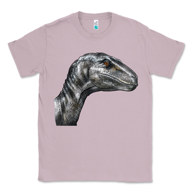 Velociraptor Face Classic Tee by LillyAllenDesigns | Teevron