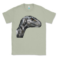 Matcha Velociraptor Face Classic Tee - LillyAllenDesigns