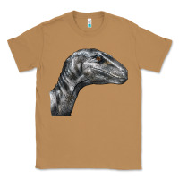 Toasted Coconut Velociraptor Face Classic Tee - LillyAllenDesigns