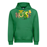 Emerald Nurse St. Patrick's Day Urban Hoodie - HowdyJamesFarm