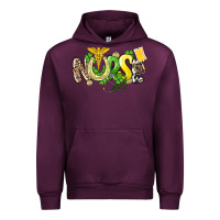 Mauve Wine Nurse St. Patrick's Day Urban Hoodie - HowdyJamesFarm