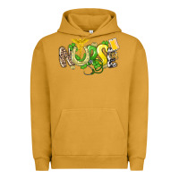 Pigment Peanut Butter Nurse St. Patrick's Day Urban Hoodie - HowdyJamesFarm