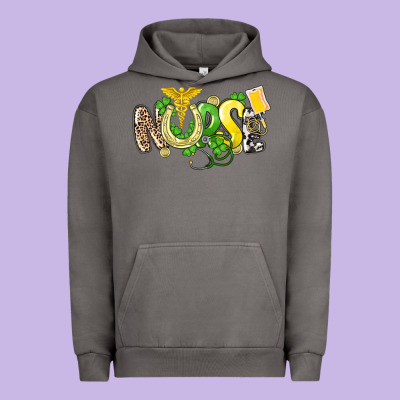 Nurse St. Patrick's Day Urban Hoodie Designed By Howdyjamesfarm